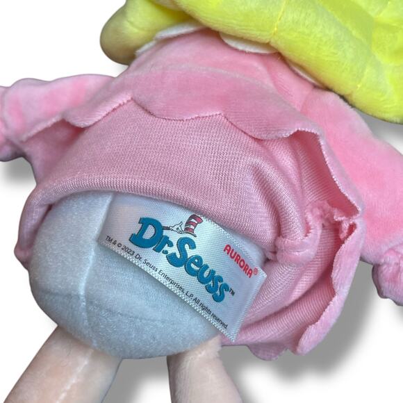 Dr Seuss Plush Cindy Lou Who Doll Grinch Who Stole Christmas Whoville Aurora 12" - Picture 7 of 12